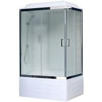 Душевая кабина Royal Bath BP 100х80 RB8100BP6-WC-CH-L стекло матовое задняя стенка Белая Душевая кабина Royal Bath BP 100х80 RB8100BP6-WC-CH-L стекло матовое задняя стенка Белая