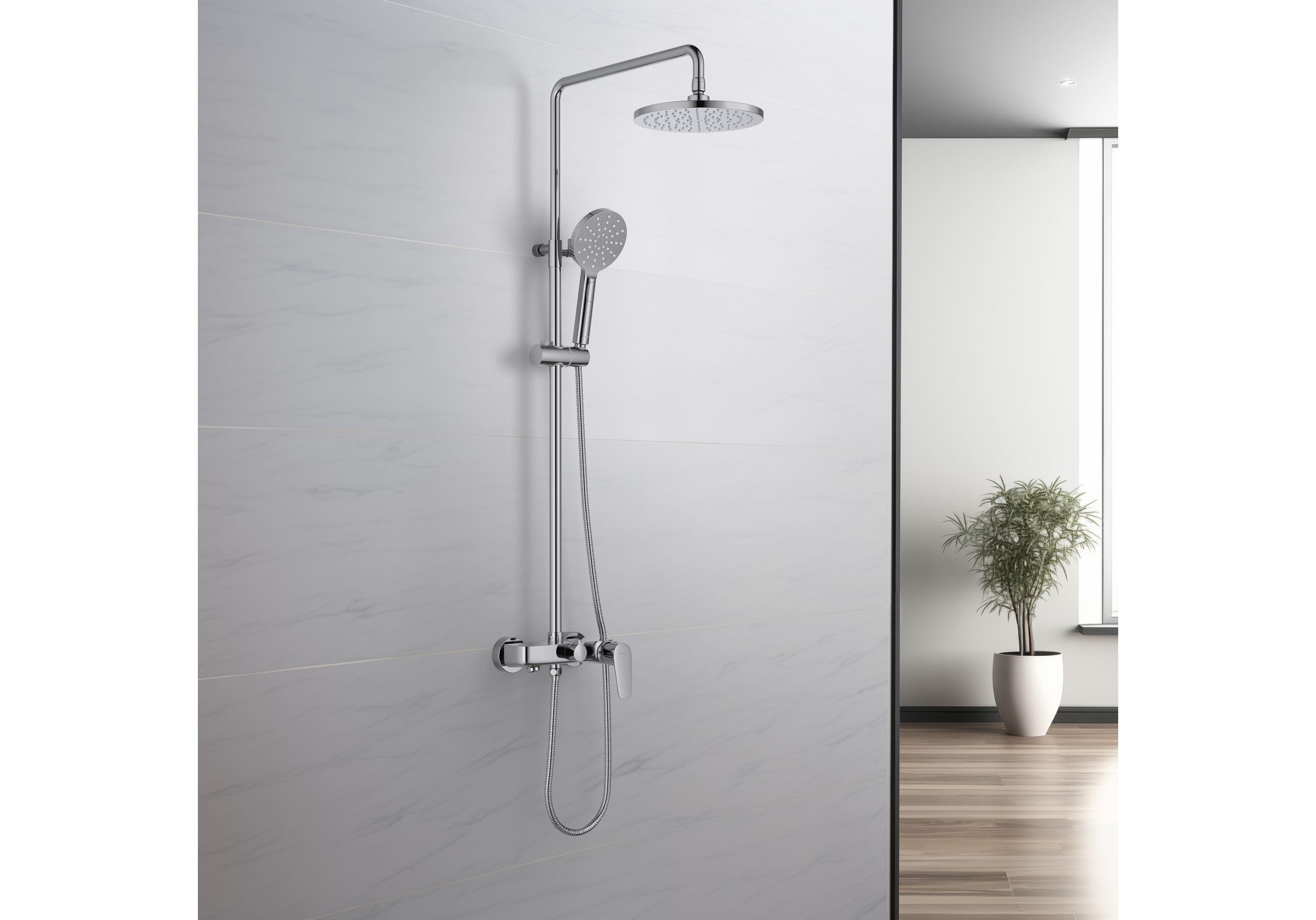 Душевая система AQUATEK AQ2140CR БЕТТА Душевая система AQUATEK AQ2140CR БЕТТА