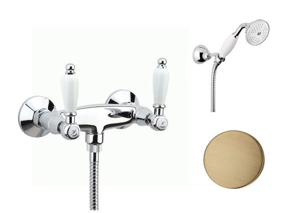 Смеситель для душа Fiore COLONIALE 02ZZ0602, бронза