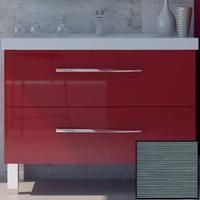 Тумба с раковиной SanVit Сольвейг 100 ksolv100 с фактурой под дерево Шелк Сталь Тумба с раковиной SanVit Сольвейг 100 ksolv100 с фактурой под дерево Шелк Сталь