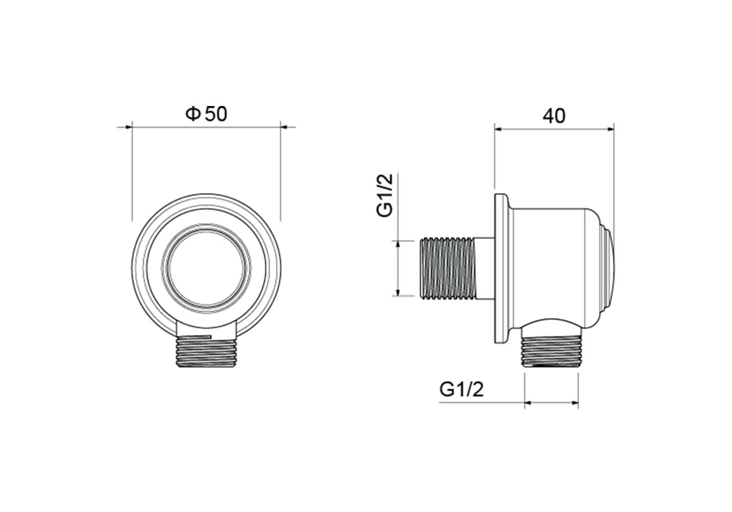Шланговое подсоединение AQUATEK, матовый черный AQ2461MB КЛАССИК Шланговое подсоединение AQUATEK, матовый черный AQ2461MB КЛАССИК