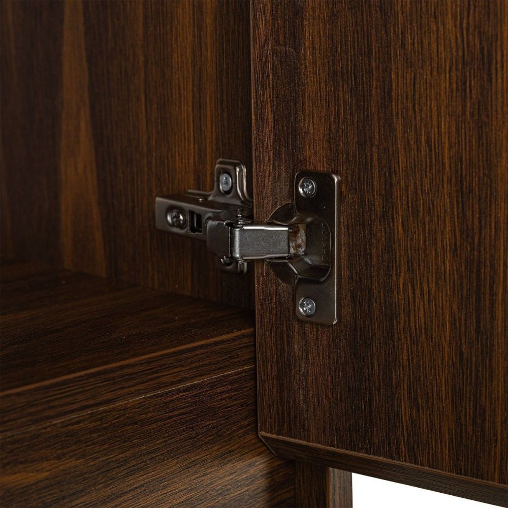 FAMILY-M Шкаф подвесной с двумя распашными дверцами, Bourbon Oak, 400x300x1500, Family-M-1500-2A-SO-BO, артикул Family-M-1500-2A-SO-BO