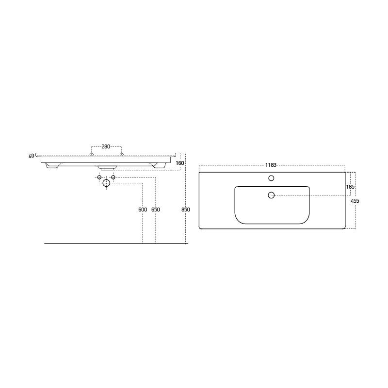 Раковина Dreja Soft 13120-KL, артикул 13120-KL