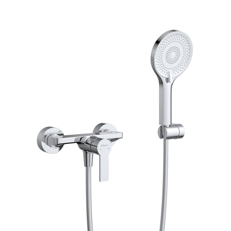 AURORA Комплект смесителей для ванной - смеситель для душа и смеситель для раковины, артикул AURORA-ESDM/LVM-CRM