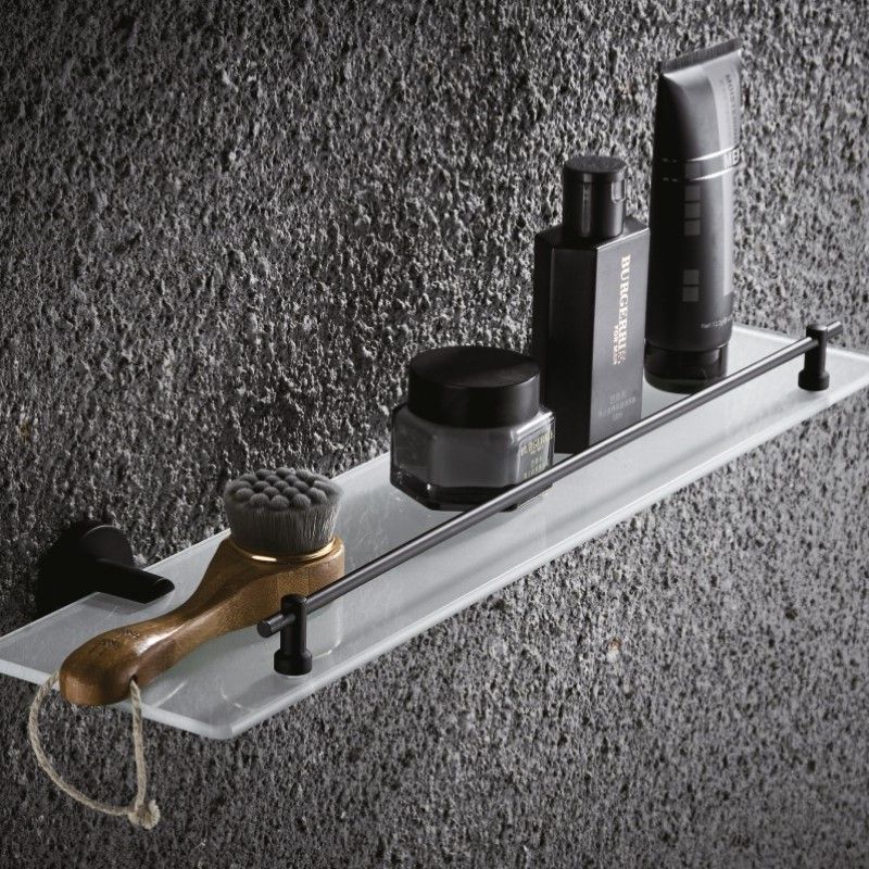 Полка стеклянная D-Lin D260111, черный