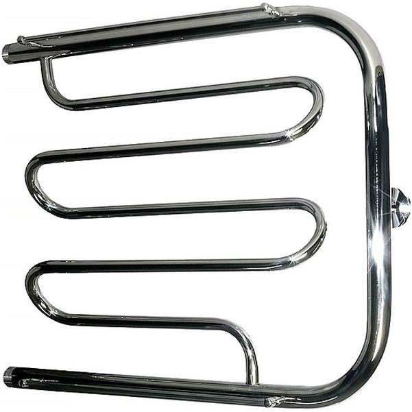 Водяной полотенцесушитель Ника Econ ПМ2 50x60 с полкой Хром Водяной полотенцесушитель Ника Econ ПМ2 50x60 с полкой Хром