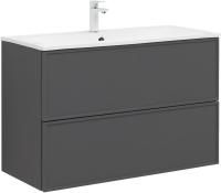 Тумба под раковину Aquanet Арт 100 ясень графит Тумба под раковину Aquanet Арт 100 ясень графит