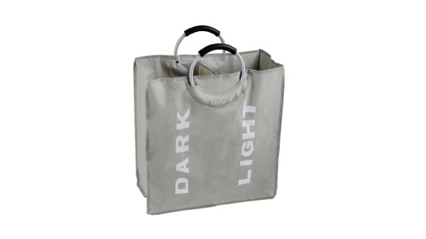 Корзина для белья Fixsen FX-1021 Серая