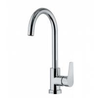 Bongio Pi7 Смеситель для раковины с высоким изливом, цвет хром