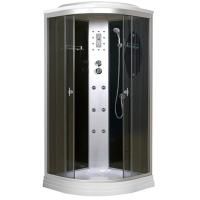Душевая кабина Niagara NG-5012 120х120 профиль Серый задняя стенка Черная Душевая кабина Niagara NG-5012 120х120 профиль Серый задняя стенка Черная