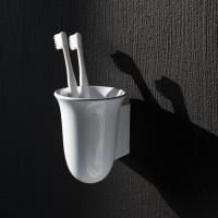 Стакан, Laufen, New Classic, без крышки, ширина, мм-95, глубина, мм-105, высота, мм-125, подвесной, материал стакана-керамика, цвет-белый