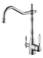 Смеситель для кухни c подключением фильтра WONZON & WOGHAND, Хром (WW-88458006-CR)