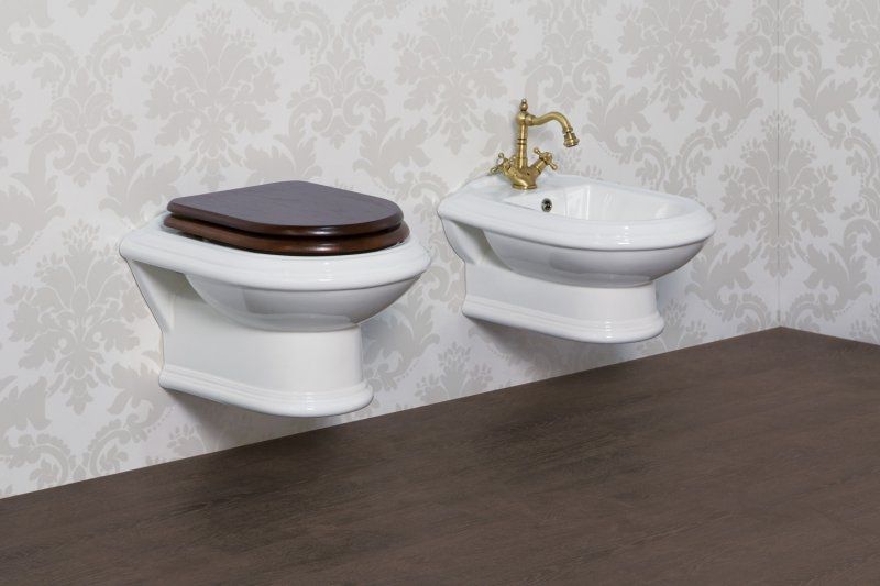 Биде Cezares CZR-618-TH подвесное Белое