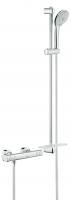 Термостатический смеситель для душа GROHE Grohtherm 1000 Cosmopolitan New с душевым гарнитуром (штанга 900 мм), хром (34321002) Термостатический смеситель для душа GROHE Grohtherm 1000 Cosmopolitan New с душевым гарнитуром (штанга 900 мм), хром (34321002)