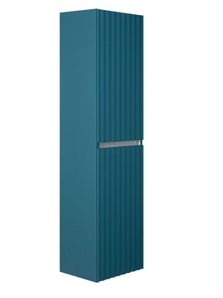 ELEGANT Пенал настенный, подвесной, Аквамарин AM-ELEGANT-1500-2А-SO-AQ-LED-P, артикул AM-ELEGANT-1500-2А-SO-AQ-LED-P