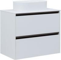 Тумба под раковину Allen Brau Activity 80 1.34012.WM белый матовый/олива браш