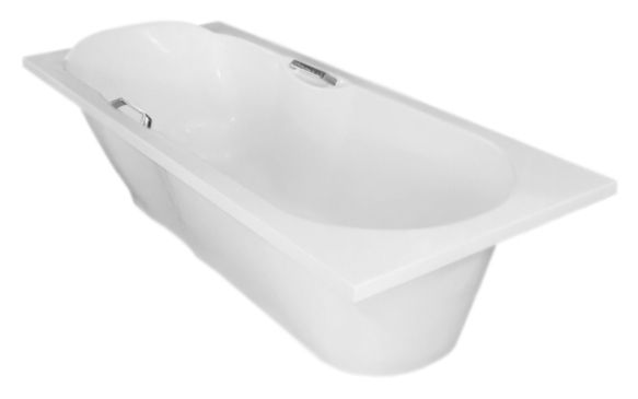 Ванна из искусственного камня Эстет Камелия 180x75 Белая