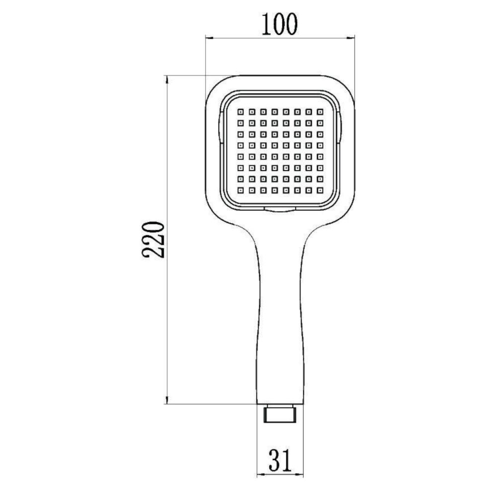 Душевая лейка Savol S-OP1017, хром, артикул S-OP1017