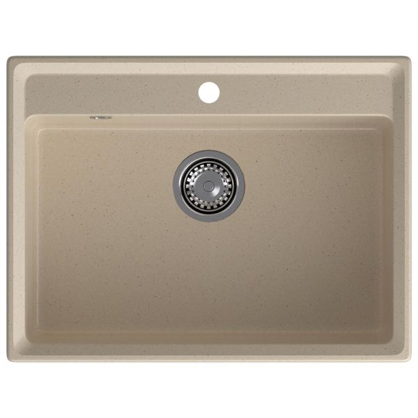 Кухонная мойка GranFest LEVEL 660, кашемир