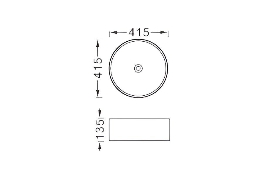 Раковина накладная для установки на столешницу AQUATEK ЕВРОПА AQ5558-MW 415*415*135, матовый белый Раковина накладная для установки на столешницу AQUATEK ЕВРОПА AQ5558-MW 415*415*135, матовый белый