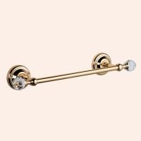 TW Crystal 014, полотенцедержатель 35,5см, цвет держателя: золото с кристалом (swarovski) TW Crystal 014, полотенцедержатель 35,5см, цвет держателя: золото с кристалом (swarovski)