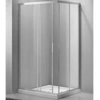 Душевой уголок BelBagno Sela AH-2 100x80 профиль Хром стекло прозрачное Душевой уголок BelBagno Sela AH-2 100x80 профиль Хром стекло прозрачное