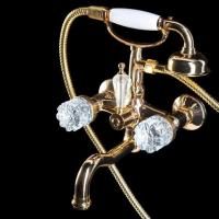 Смеситель для ванны CRYSTAL золото Opadiris