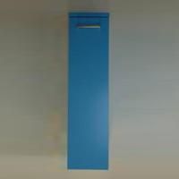 IDEA STELLA/IDEA Пенал, ш25/в98/г34см, петли справа, с ручкой 03092хром, цвет blu 11/blu 11