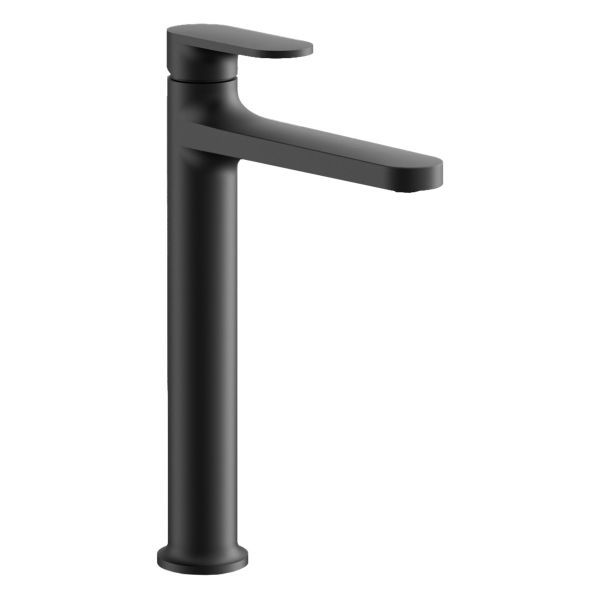 Смеситель для раковины высокий BELZ B11713-7, черный