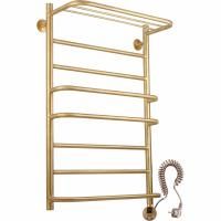 Электрический полотенцесушитель Secado Верона 2 50х80 с полкой Бронза