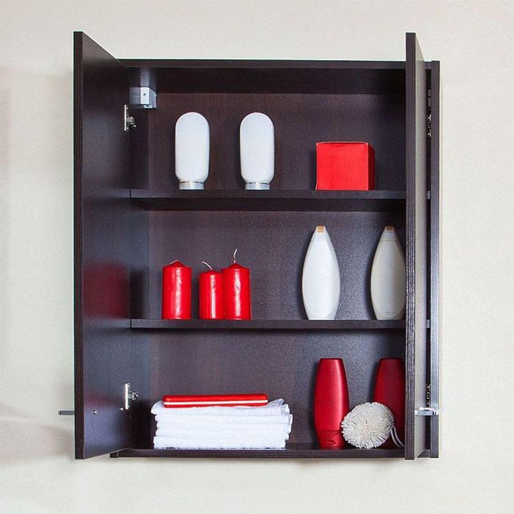 Шкаф навесной Бриклаер ЧИЛИ 62 см, венге