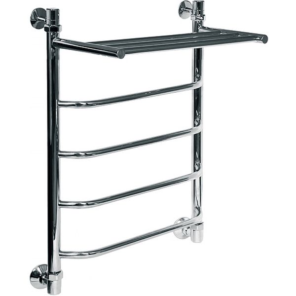 Водяной полотенцесушитель Ника Trapezium ЛТ/ВП 60x50 с полкой Хром Водяной полотенцесушитель Ника Trapezium ЛТ/ВП 60x50 с полкой Хром