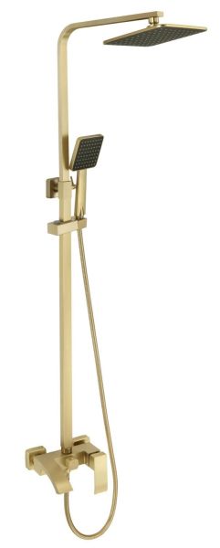 Душевая система Fmark FS8645C, матовое золото