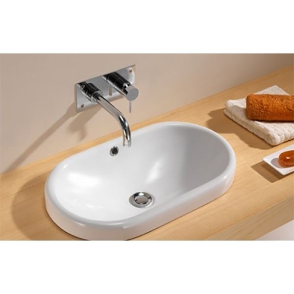 Раковина Sanindusa Almoradi Oval 60 118890004 Белая