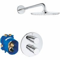 Душевая система Grohe Grohtherm 3000 Cosmopolitan 26262000 с термостатом Хром Душевая система Grohe Grohtherm 3000 Cosmopolitan 26262000 с термостатом Хром