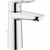 Смеситель для раковины GROHE BauLoop с донным клапаном, M-Size, хром (23762000) Смеситель для раковины GROHE BauLoop с донным клапаном, M-Size, хром (23762000)