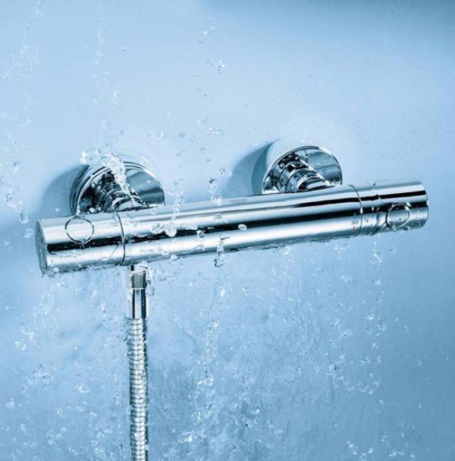 Термостат для душа GROHE Grohtherm 800 Cosmopolitan, внешний монтаж, хром (34765000) Термостат для душа GROHE Grohtherm 800 Cosmopolitan, внешний монтаж, хром (34765000)