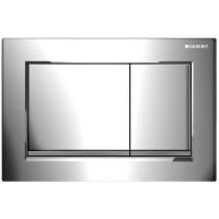 Клавиша смыва Geberit Omega 30 115.080.KH.1 Глянцевый хром Клавиша смыва Geberit Omega 30 115.080.KH.1 Глянцевый хром