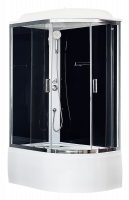 Душевая кабина Royal Bath RB 8120BK5-BT-CH (черное/прозрачное) левая Душевая кабина Royal Bath RB 8120BK5-BT-CH (черное/прозрачное) левая