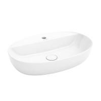 Раковина PLAZA накладная 60, белая глянцевая