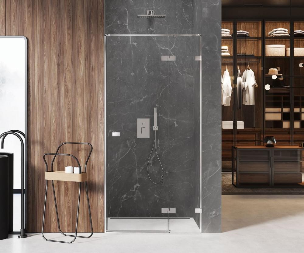 Дверь в нишу NEW TRENDY AVEXA 100x200 EXK-1446 (хром)