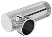 Уголок, Сунержа, переходной, присоединительный размер-НР G 1" / НР G 1", для водяных полотенцесушителей, ширина,мм-53, глубина,мм-95, высота,мм-32, материал-нержавеющая сталь, цвет-бронза состаренная