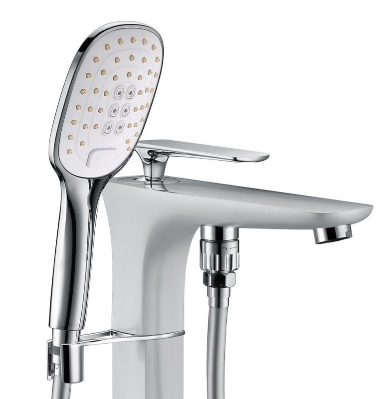 Смеситель для ванны Timo Helmi 4000/00-16Y-CR Хром Белый