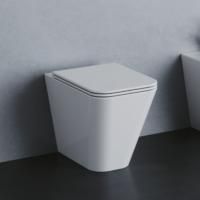 AZZURRA BUILD  Сиденье быстросъемное для унитаза, цвет белый петли хром, микролифт