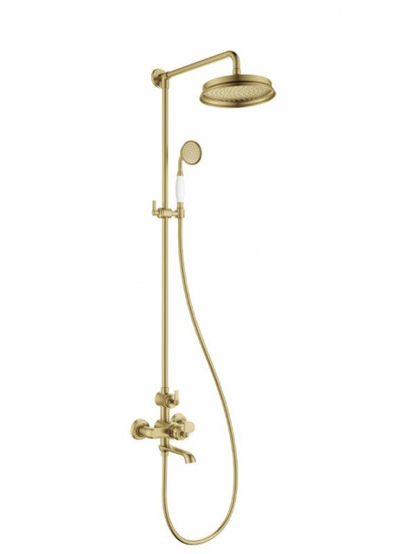 Душевая стойка со смесителем и изливом CEZARES LIBERTY-F-CVD арт. LIBERTY-F-CVD-01, артикул LIBERTY-F-CVD-01