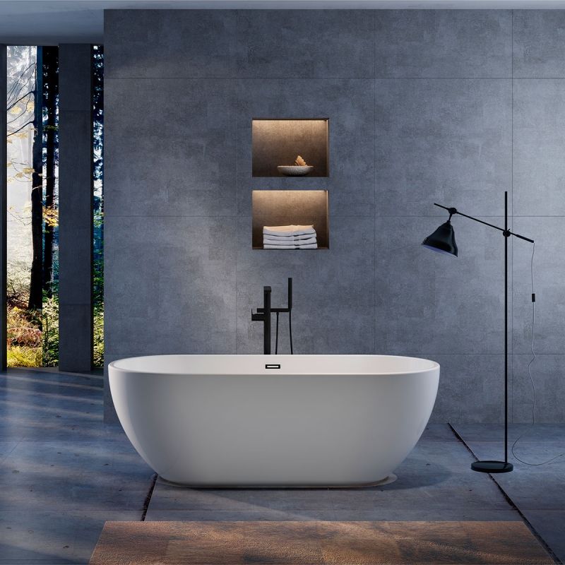 Акриловая ванна Vincea VBT-109 170x75 без гидромассажа