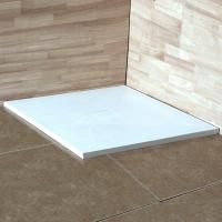 Душевой поддон из искусственного камня RGW STT ST-0099W 90x90x2,5 Белый