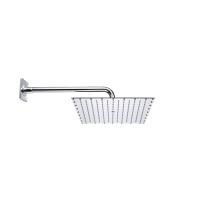 BOSSINI PARIS-CUBE Верхний душ 300 x 300 mm, настенный кронштейн Ø 28 x 400 mm, цвет: хром BOSSINI PARIS-CUBE Верхний душ 300 x 300 mm, настенный кронштейн Ø 28 x 400 mm, цвет: хром