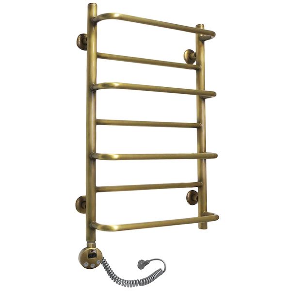 Электрический полотенцесушитель Domoterm Орфей П7 500*700 АБР E L Античная бронза