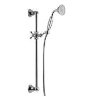 FIMA|Carlo Frattini Wellness Душевая штанга с ручным душем и шлангом 1500 мм., цвет хром